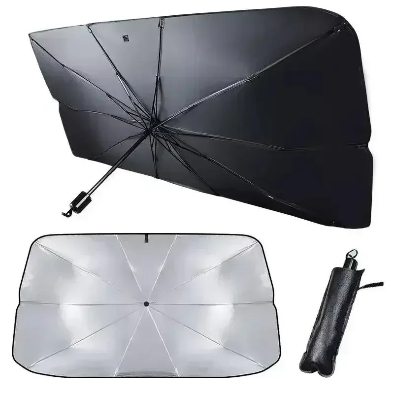 Car Sunshade Windshield Umbrella Foldable - 자동차 앞유리 차양막 접이식 우산형 햇빛