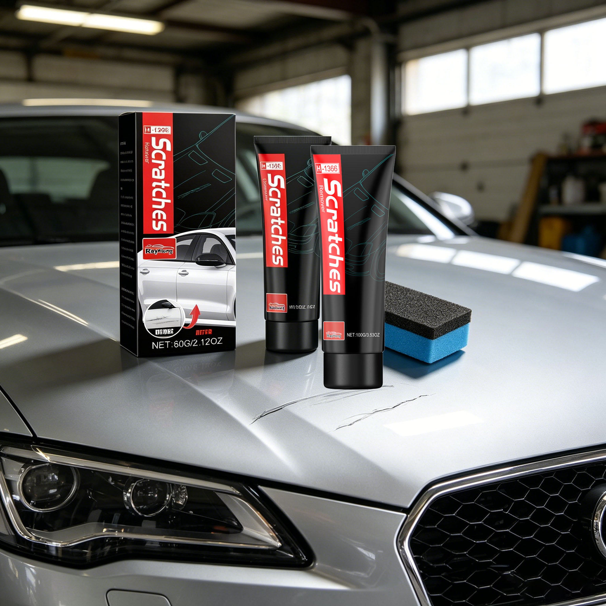 Car Scratch Repair Polishing Wax Paste - 자동차 스크래치 제거 페이스트, 작은 흠집