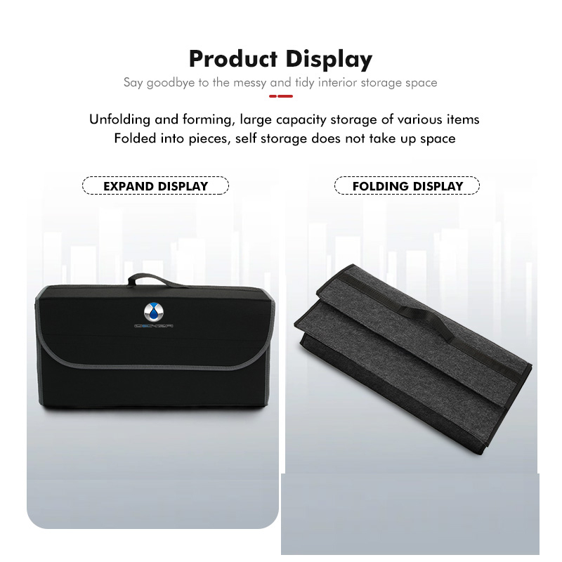 덴자 접이식 펠트 자동차 트렁크 정리함 수납 박스 액세 - Car Trunk Organizer Foldable Storage Box 리뷰 및 가격