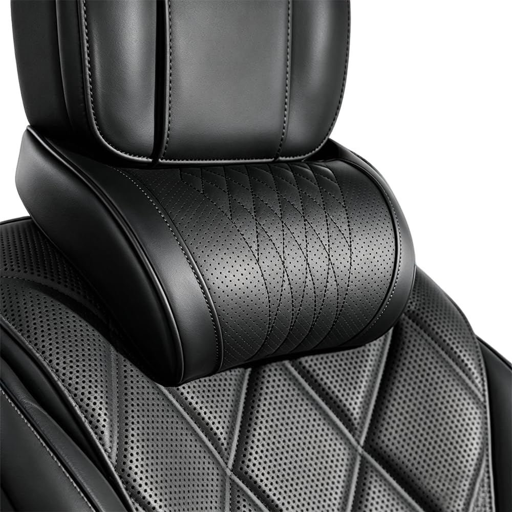 모든 차종에 사용 가능한 헤드레스트 겸 허리 지지 쿠션 - Memory Foam Car Neck Pillow Lumbar Support 리뷰 및 가격